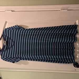 C&C California t-shirt dress 👗 blue and green 💚 size 1X